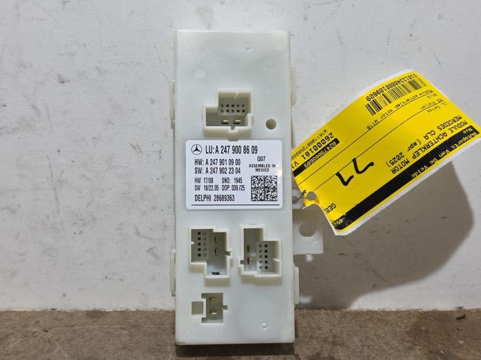 Module passage hayon Mercedes CLA
