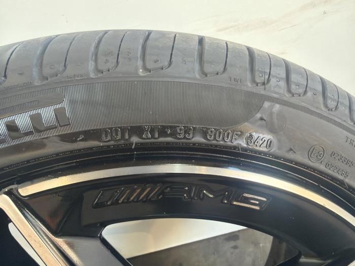 Sportvelgenset + banden Mercedes CLS-Klasse