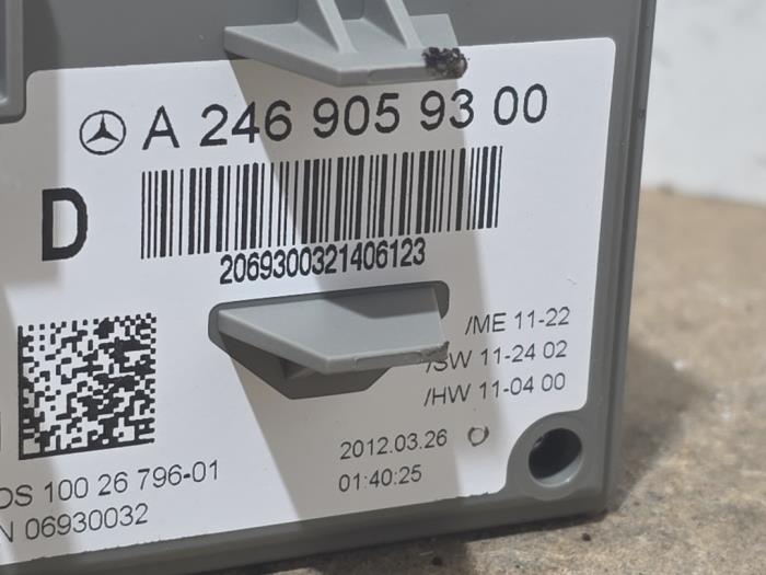 Serrure de contact + ordinateur Mercedes B-Klasse