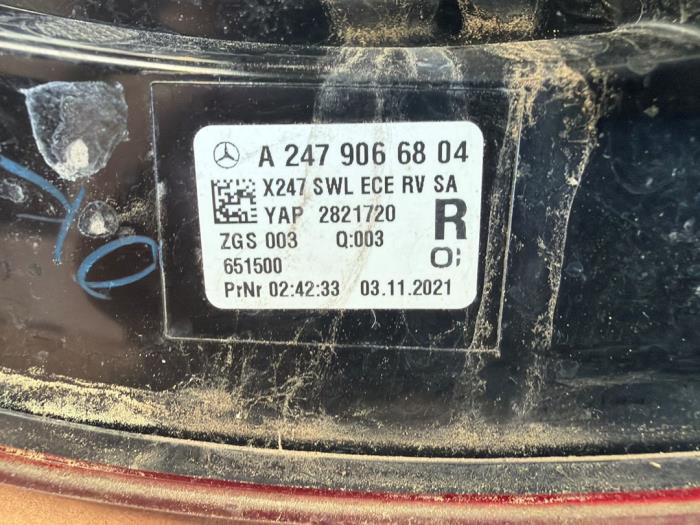 Luz trasera derecha Mercedes GLB-Klasse
