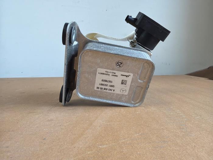 Aircoverdamper Mercedes EQB