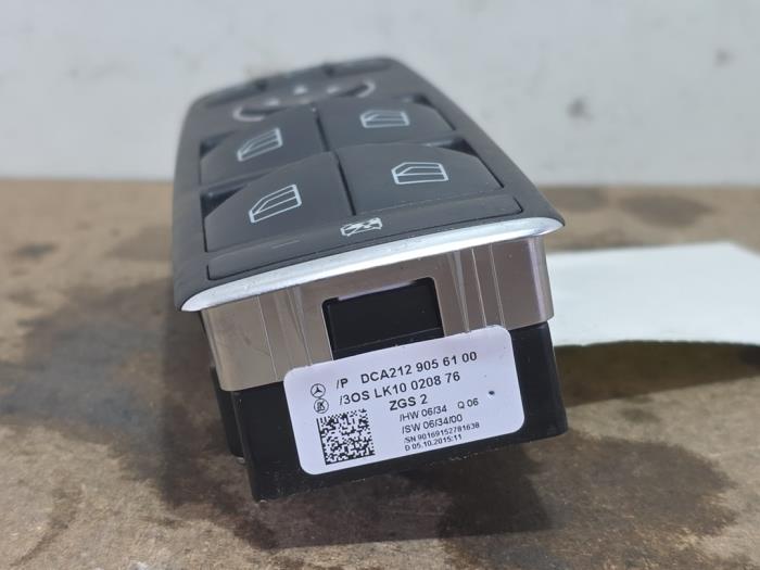 Interruptor combinado de ventanillas Mercedes E-Klasse