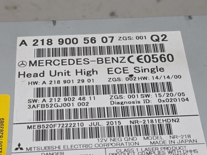 Radio Mercedes E-Klasse