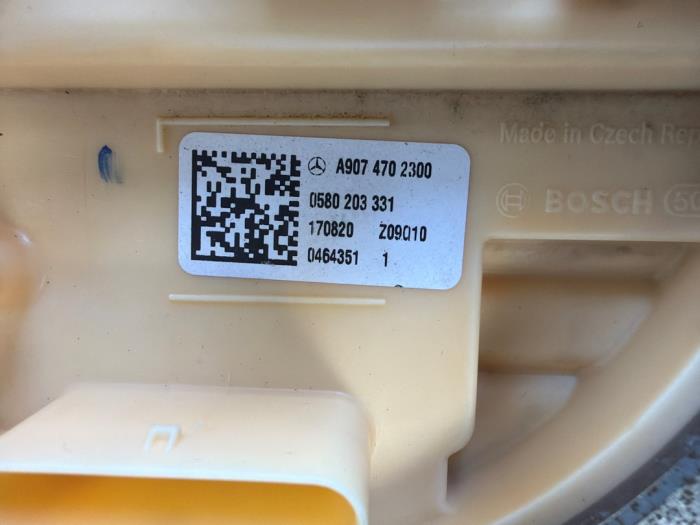 Réservoir de carburant Mercedes Sprinter