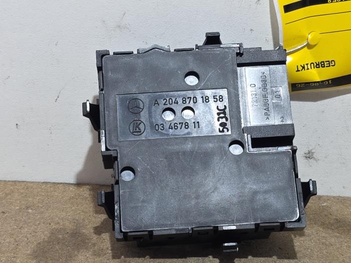 Interruptor de ajuste de asiento Mercedes E-Klasse