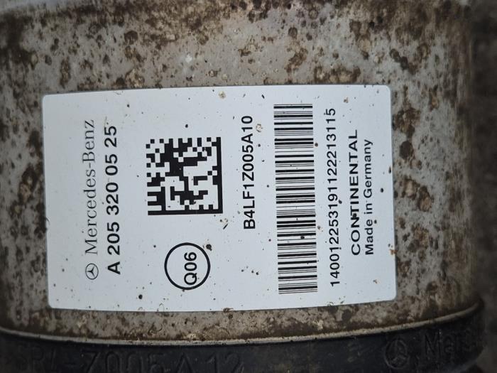 Fronts shock absorber, left Mercedes C-Klasse