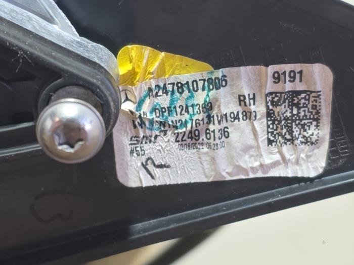 Retrovisor externo derecha Mercedes GLB-Klasse