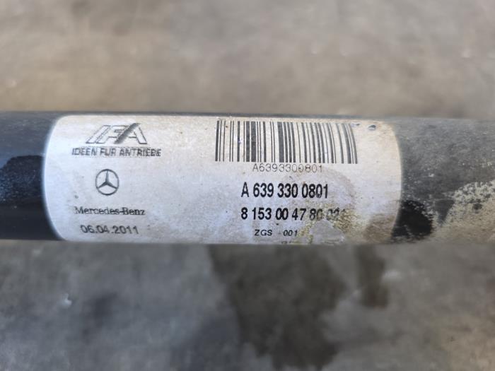 Os napedowa lewy przód Mercedes Vito