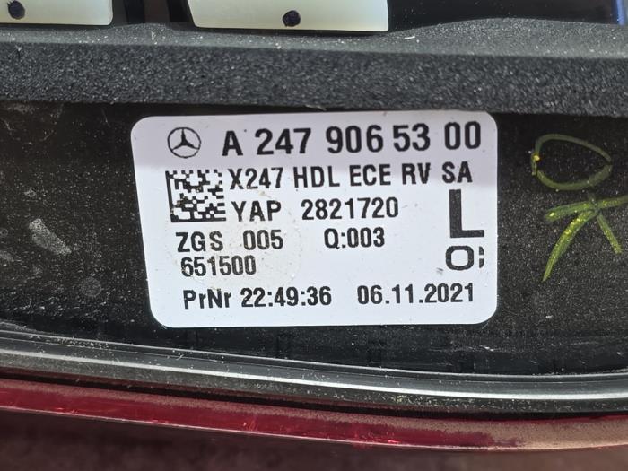 Rücklicht links Mercedes GLB-Klasse