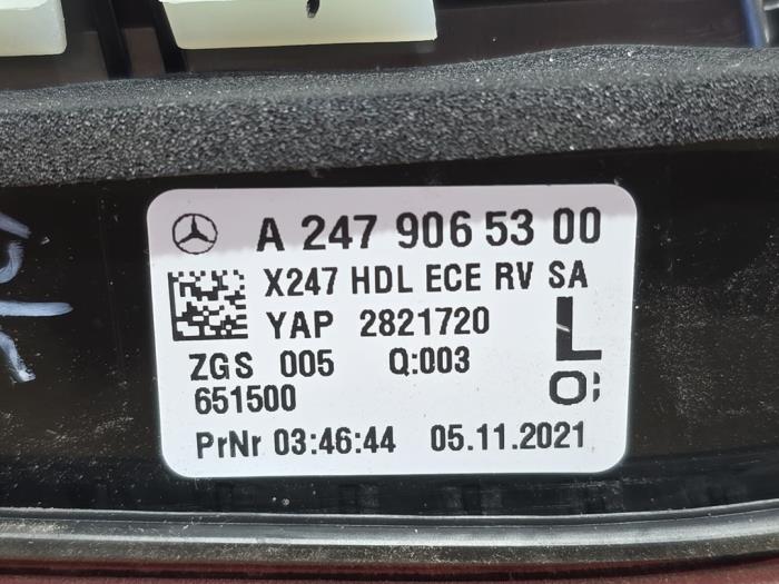 Taillight, left Mercedes GLB-Klasse