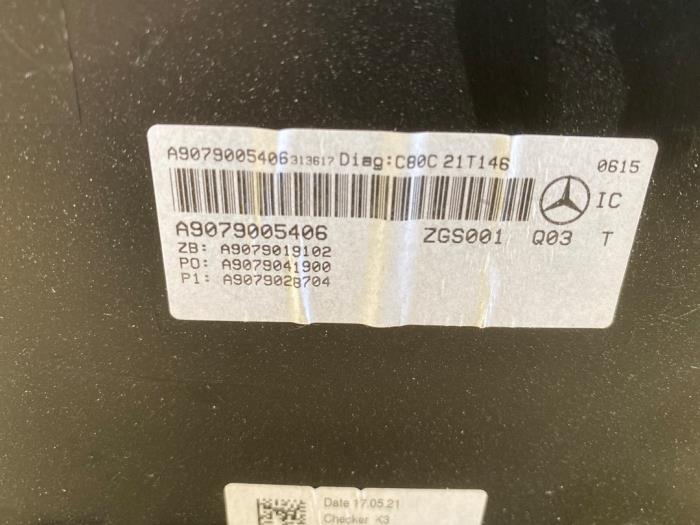 Odometer KM Mercedes Sprinter