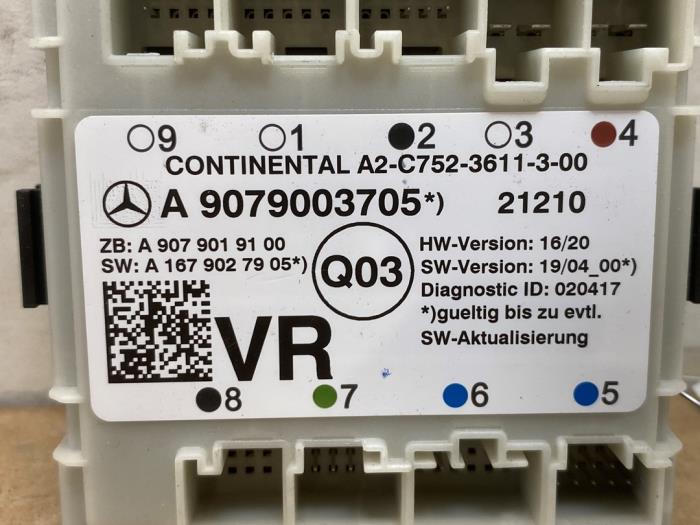 Module verrouillage central des portes Mercedes Sprinter