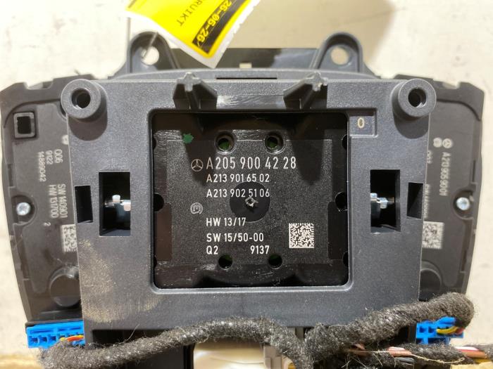 On-board computer controller Mercedes C-Klasse