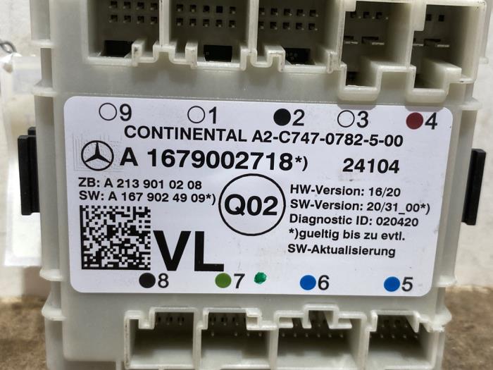 Modul centralnego zamka Mercedes Sprinter