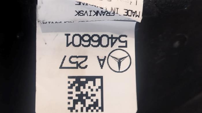 Drzwi lewe tylne wersja 4-drzwiowa Mercedes CLS-Klasse