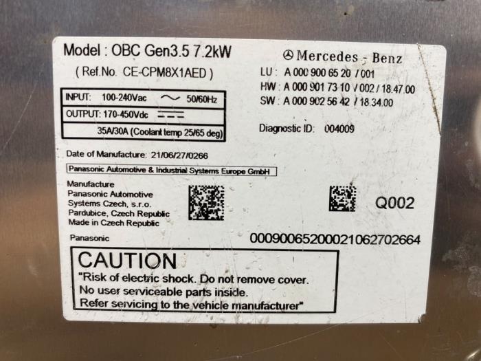 Computer hybride accu Mercedes CLA