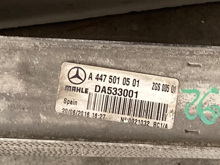 Intercooler Mercedes Vito
