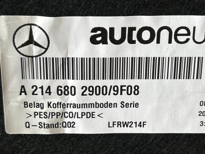 Boot mat Mercedes CLS-Klasse