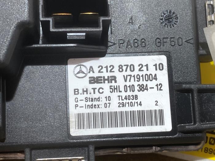 Résistance chauffage Mercedes CLS-Klasse