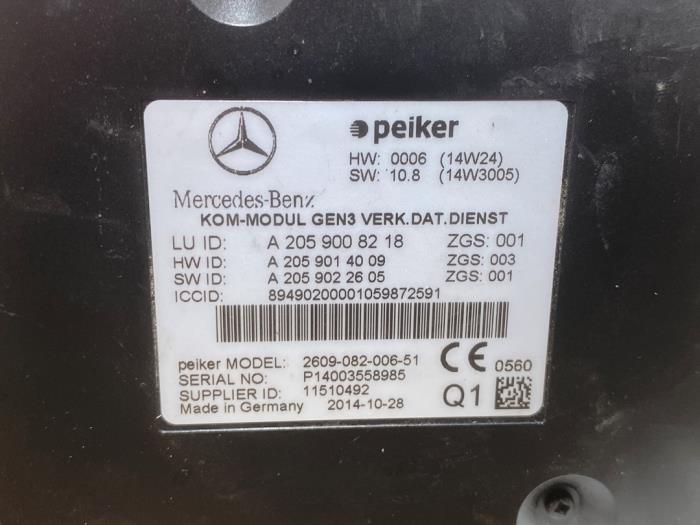 Communication module Mercedes CLS-Klasse