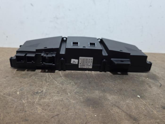 Panneau de commandes chauffage Mercedes S-Klasse