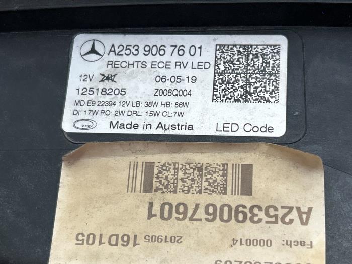 Faro derecha Mercedes GLC-Klasse