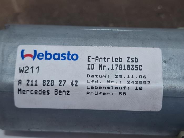 Schuifdak Motor Mercedes S-Klasse