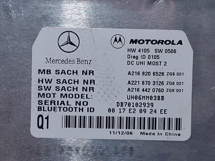 Telefoon Module Mercedes S-Klasse