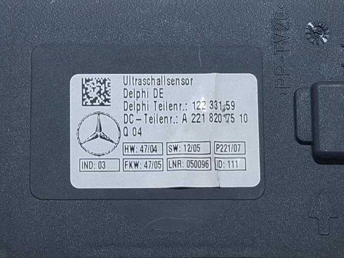 Alarm sensor Mercedes S-Klasse