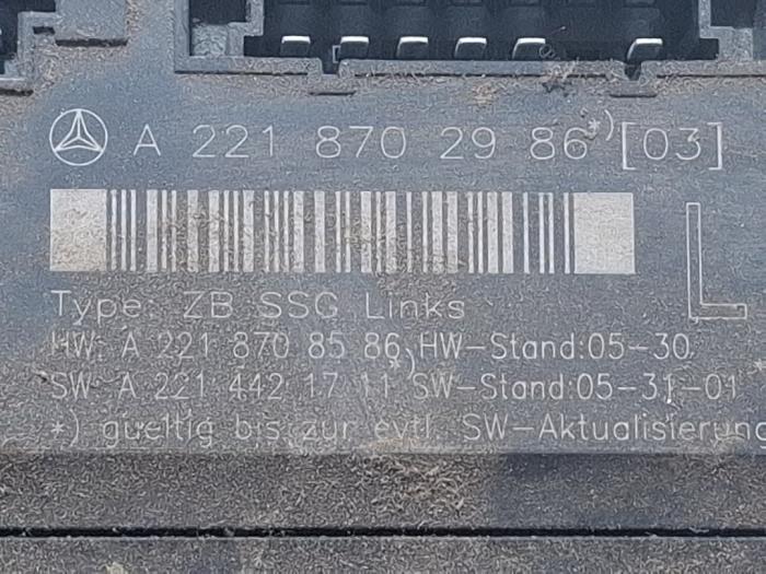 Steuergerät Sitz Mercedes S-Klasse