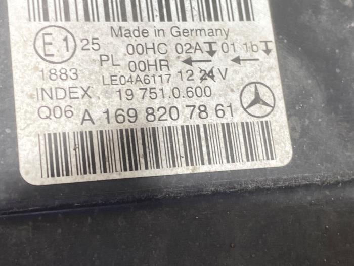 Phare droit Mercedes B-Klasse