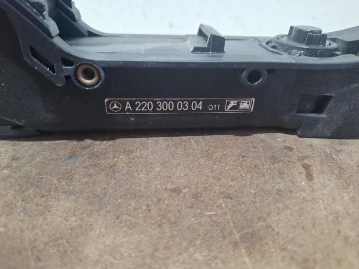 Accelerator pedal Mercedes S-Klasse