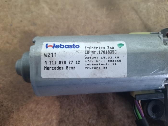 Schiebedach Motor Mercedes S-Klasse