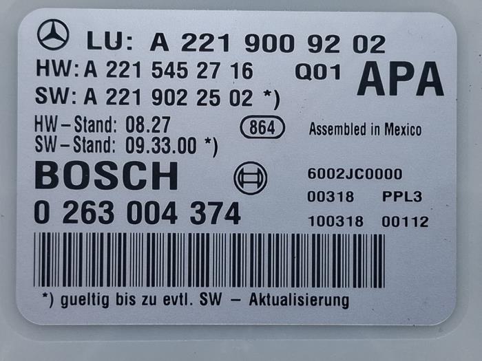 PDC Module Mercedes S-Klasse