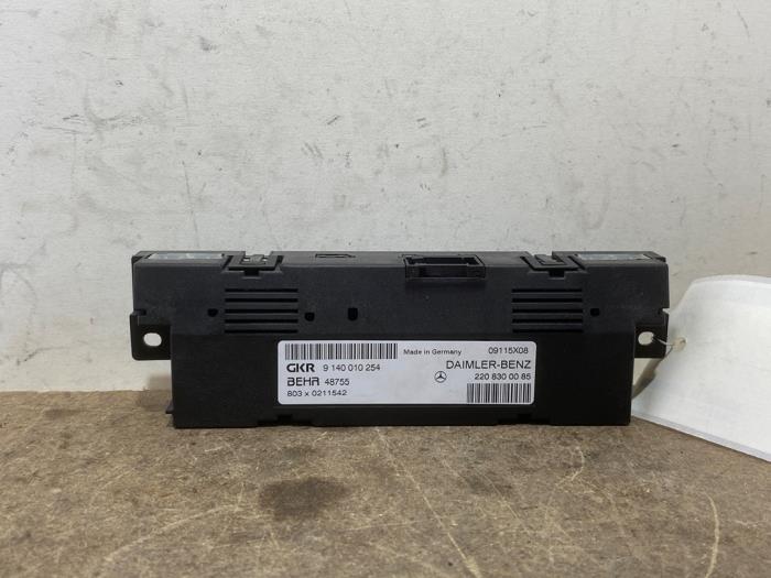 Heating element Mercedes S-Klasse