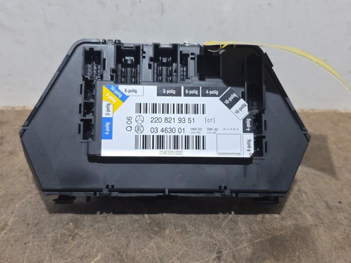 Interruptor de ajuste de asiento Mercedes S-Klasse