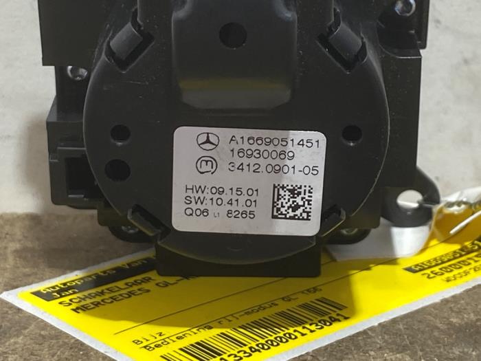 Interruptor (varios) Mercedes GL-KLASSE