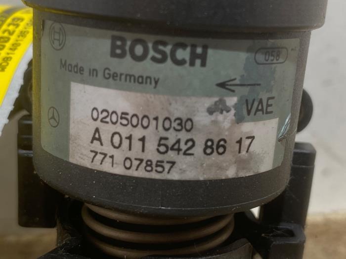 Throttle pedal position sensor Mercedes S-Klasse