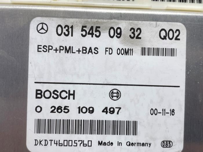 Esp computer Mercedes S-Klasse