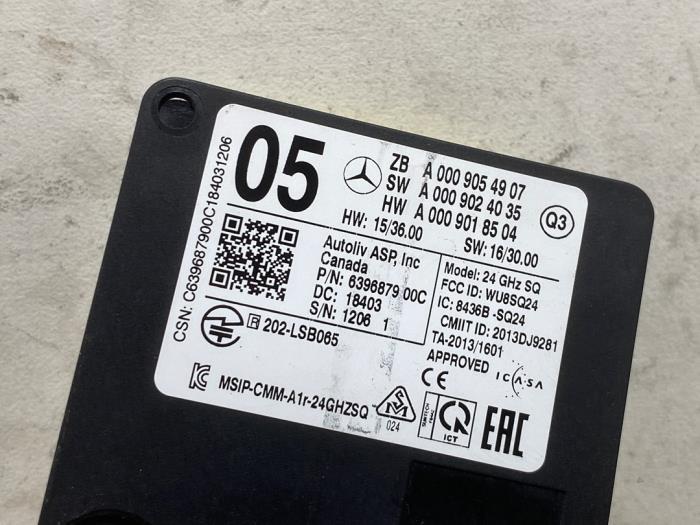 Radar sensor Mercedes C-Klasse