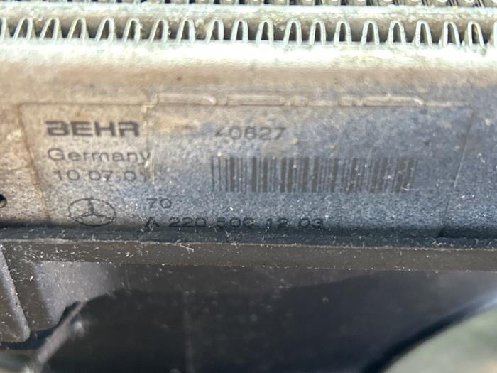 Radiateur Mercedes S-Klasse