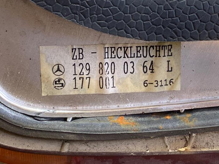 Luz trasera izquierda Mercedes SL