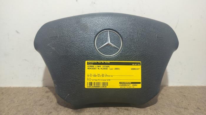 Left airbag (steering wheel) Mercedes ML-Klasse