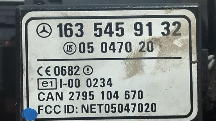 Cerradura de contacto y llave Mercedes ML-Klasse