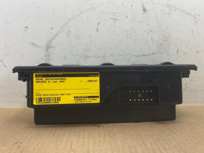 Panneau de commandes chauffage Mercedes SL