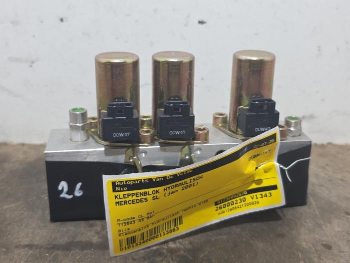 Kleppenblok hydraulisch Mercedes SL