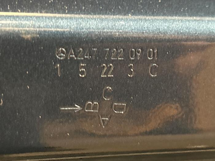 Puerta de 4 puertas izquierda delante Mercedes GLB-Klasse
