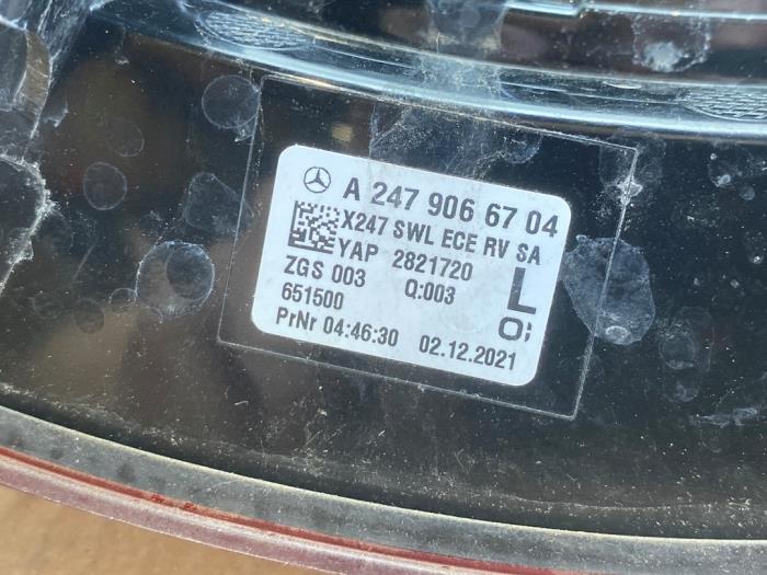 Luz trasera izquierda Mercedes GLB-Klasse