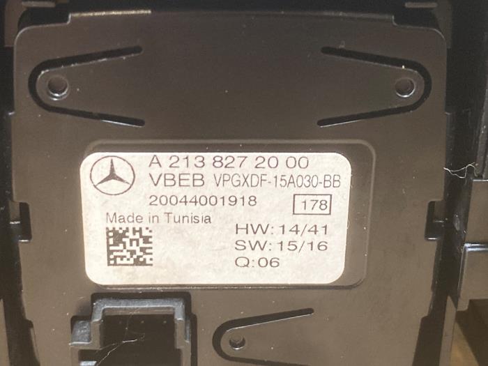 Sterowanie komputera pokladowego Mercedes C-Klasse