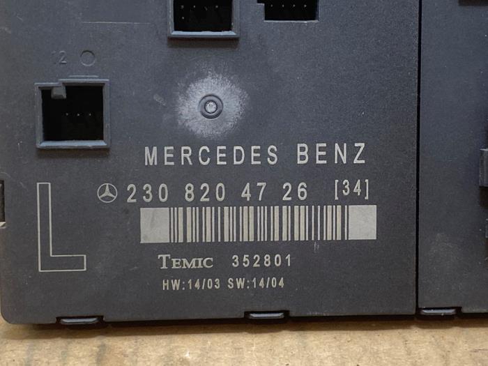 Módulo de cierre centralizado Mercedes SL